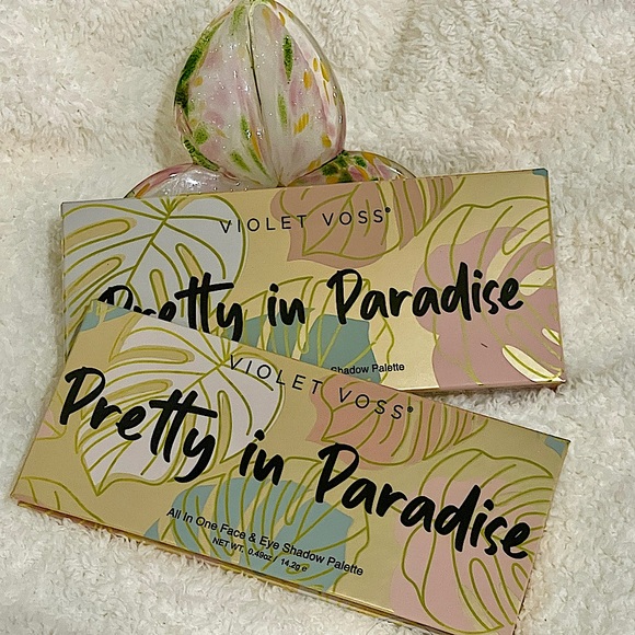 (NIB) - Pretty In Paradise Face & Shadow Palette - Violet Voss - Picture 6 of 9